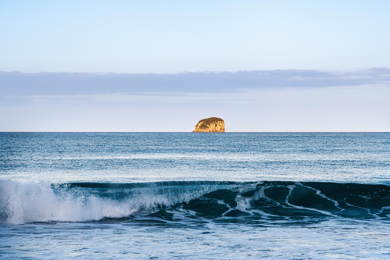 Island, waves, sunset — Basic Photography: Step-By-Step Explanation Of How The Photo Is Produced