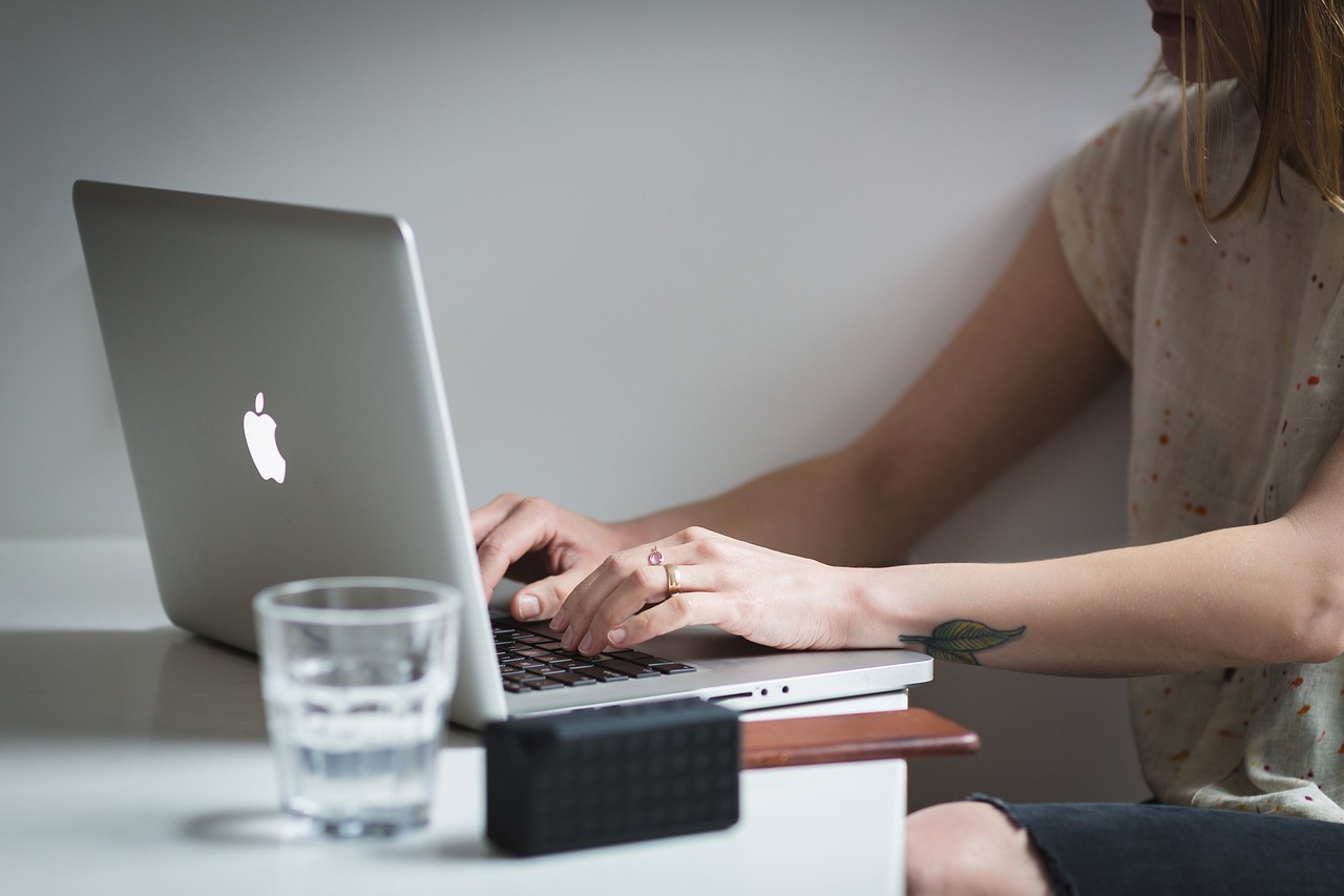 Laptop, apple, macbook — Learning Some Important Lessons About Healthcare Reputation Management