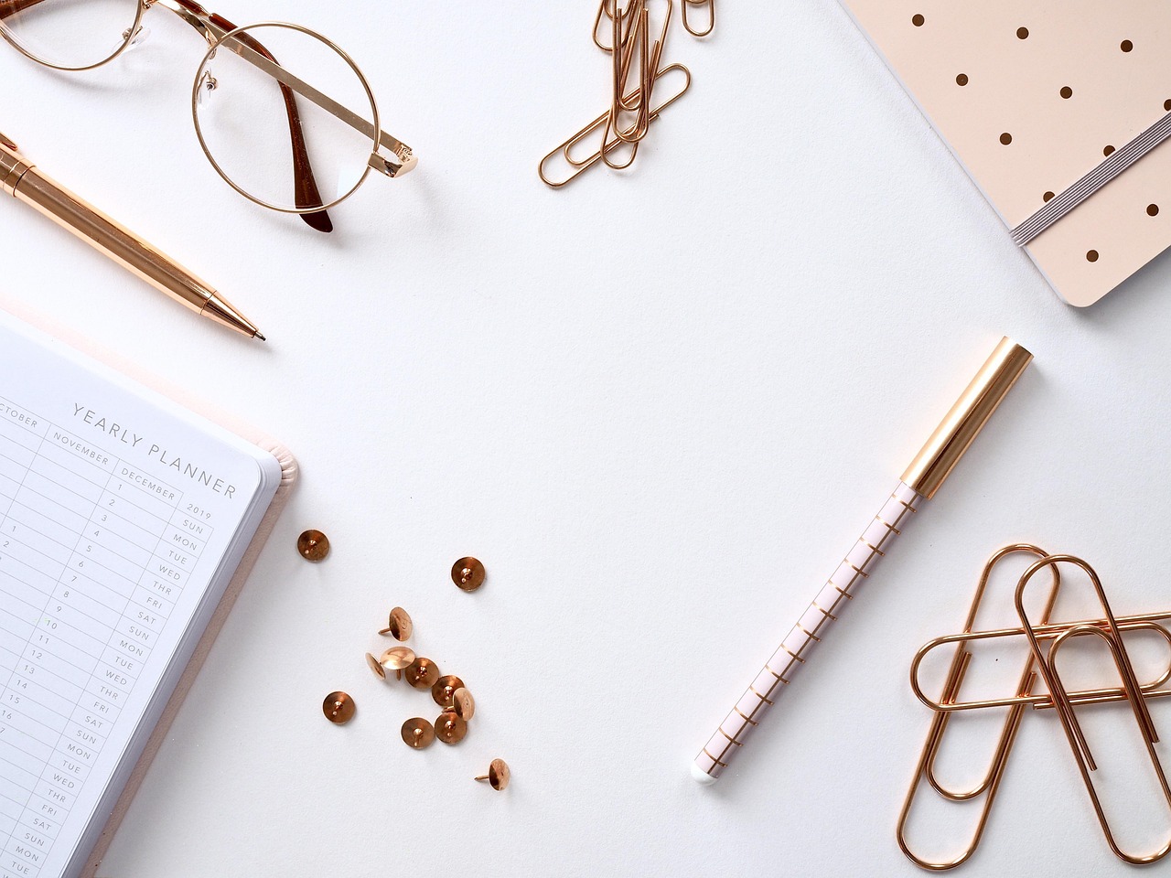 Notebook, desk, paper — Types of Commercial Gates For Your Business