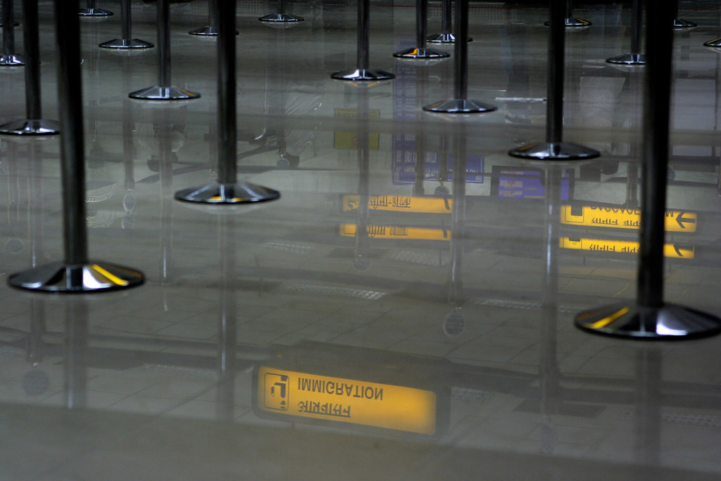 Delhi airport traffic